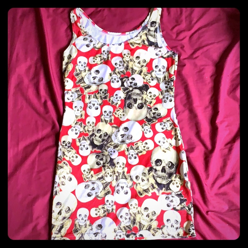 Skull dinner for 2 dress